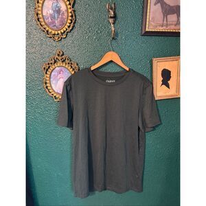 Quince Shirt Mens Medium Dark Green Short Sleeve Performance Golf